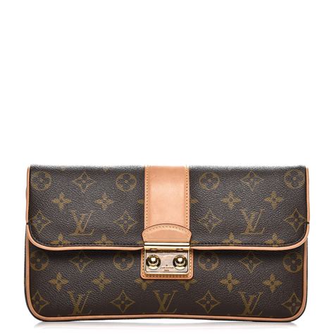 sofia coppola louis vuitton clutch|LOUIS VUITTON Monogram Slim Clutch Sofia .